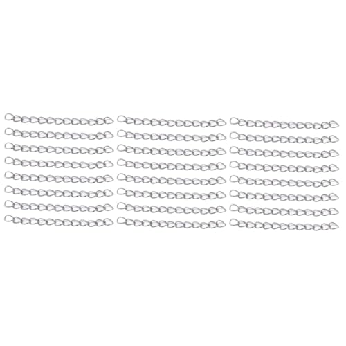 TEHAUX 300 Stück Ketten Armband Zubehör Herstellung Extender Für DIY Stahl Verlängerung Schmuck Halskette Edelstahl Cm Kette von TEHAUX