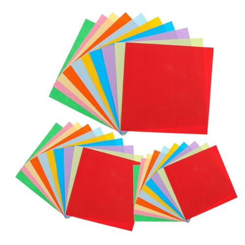 TEHAUX 300 Stück Origami Papier Farben Buntes Faltpapier Bastelkarton für DIY Kunsthandwerk Origami Bastelprojekte Familien TEHAUX 300 Stück Origami Papier Farben Buntes Faltpapier Bastelkarton für DIY Kunsthandwerk Origami Bastelprojekte Familien von TEHAUX