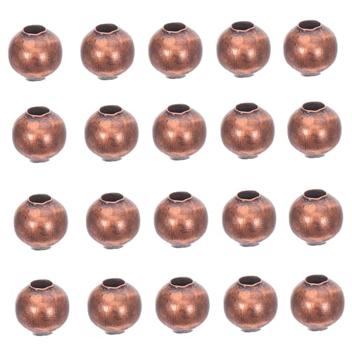 TEHAUX 300 Stück Retro Metall Spacer Perlen Loch Glatte Runde Abstandshalter für DIY Schmuck Vintage Perlen für Armbänder Halsketten Ohrringe Langlebig Hautfreundlich TEHAUX 300 Stück Retro Metall Spacer Perlen Loch Glatte Runde Abstandshalter für DIY Schmuck Vintage Perlen für Armbänder Halsketten Ohrringe Langlebig Hautfreundlich von TEHAUX