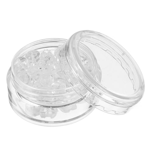 TEHAUX 30Stücke Transparente Silikon Ohrstopper Sichere Ohrstecker Verschlüsse für Creolen und Fischhaken Halt für Ohrringe Benutzerfreundliches Zubehör für Ohrstecker TEHAUX 30Stücke Transparente Silikon Ohrstopper Sichere Ohrstecker Verschlüsse für Creolen und Fischhaken Halt für Ohrringe Benutzerfreundliches Zubehör für Ohrstecker von TEHAUX