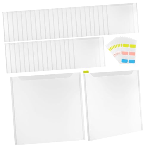 TEHAUX 36 Stück Teiliges Dokumenten Organizer Langlebige Kunststoff und Papierordner mit Etikettenfenstern Vertikaler Schreibtisch Organizer für Büro Schule und Zuhause Effiziente TEHAUX 36 Stück Teiliges Dokumenten Organizer Langlebige Kunststoff und Papierordner mit Etikettenfenstern Vertikaler Schreibtisch Organizer für Büro Schule und Zuhause Effiziente von TEHAUX
