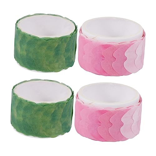 TEHAUX 4 Rollen Blütenblattaufkleber dekoratives klebeband für einklebebuch DIY Klebeband dekoratives Klebeband für DIY Dekorband Washi-Tape-Aufkleber Papier Colorful TEHAUX 4 Rollen Blütenblattaufkleber dekoratives klebeband für einklebebuch DIY Klebeband dekoratives Klebeband für DIY Dekorband Washi-Tape-Aufkleber Papier Colorful von TEHAUX