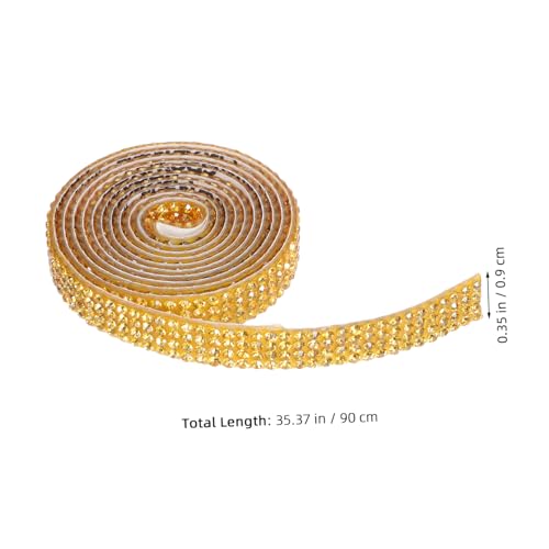 TEHAUX 4 Rollen Selbstklebendes Strassband Breit pro Rolle Glitzernde Bling Rhinestone Streifen für DIY Schmuck Kleidung Geschenkverpackung und Basteldekoration TEHAUX 4 Rollen Selbstklebendes Strassband Breit pro Rolle Glitzernde Bling Rhinestone Streifen für DIY Schmuck Kleidung Geschenkverpackung und Basteldekoration von TEHAUX