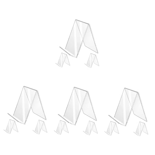 TEHAUX 4 Sätze Buchhalter Aus Acryl Tablette Buchhalter Zum Lesen Buchregale Acrylständer Schreintischorganizer Buchhalter Für Die Schule Staffelei Aus Acryl Transparent 3 Stücke * 4 TEHAUX 4 Sätze Buchhalter Aus Acryl Tablette Buchhalter Zum Lesen Buchregale Acrylständer Schreintischorganizer Buchhalter Für Die Schule Staffelei Aus Acryl Transparent 3 Stücke * 4 von TEHAUX