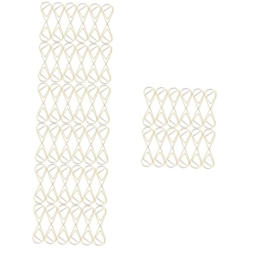 TEHAUX 4 Sätze Büroklammer Glatt Clips Farbig Mini Greifclip Büroartikel Büromaterial Bürogadges Bürobedarf Ordnerklammern Farblich Sortiert Schreibtischzubehör Metall Golden 50 Stück * 4 TEHAUX 4 Sätze Büroklammer Glatt Clips Farbig Mini Greifclip Büroartikel Büromaterial Bürogadges Bürobedarf Ordnerklammern Farblich Sortiert Schreibtischzubehör Metall Golden 50 Stück * 4 von TEHAUX