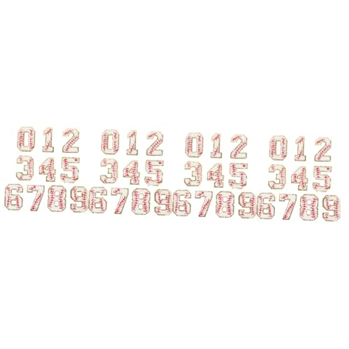 TEHAUX 4 Sätze Kleidungsflicken Selber Machen Gestickte Dekorative Reparaturflicken Hitze Stickerei Repair Patch Fix Patch Dekorative Kleidungsapplikation Koffer-patch- 10 Stück * 4 von TEHAUX