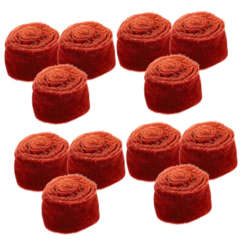 TEHAUX 4 Sätze Samtband Hochwertige Polyesterbänder Für Und Hochzeitsdekoration Pro Für Diy Projekte Blumensträuße Und Festtagsdeko 3 Rollen * 4 TEHAUX 4 Sätze Samtband Hochwertige Polyesterbänder Für Und Hochzeitsdekoration Pro Für Diy Projekte Blumensträuße Und Festtagsdeko 3 Rollen * 4 von TEHAUX