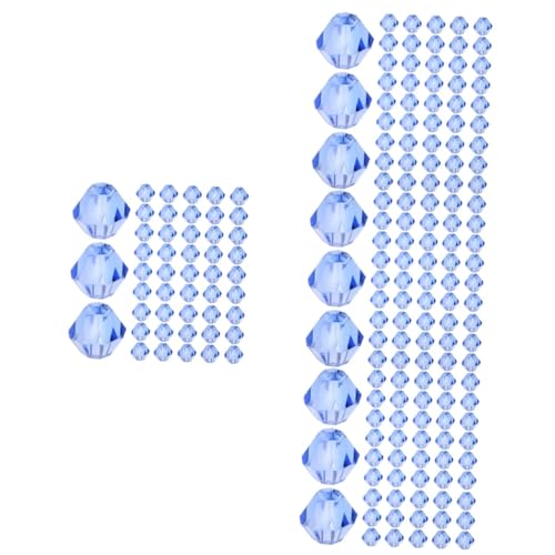 TEHAUX 4 Sets Kristallperlen Zum Selbermachen Glasperlen Lose Perlen Für Schmuck Ohrringe DIY Perlen Neuartige Glasperlen Glasperlen Zum Basteln Halskette DIY Perlen DIY von TEHAUX