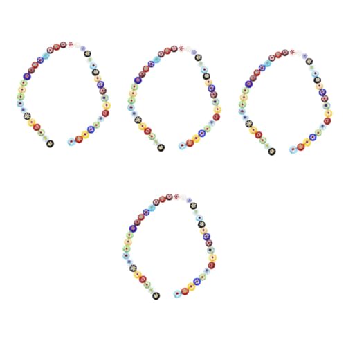 TEHAUX 4 Stränge Lose Glasperlen Verschiedene Perlen Zur Schmuckherstellung Charms Zur Schmuckherstellung Perlen Für Armbänder Edelsteinperlen Rocailles Bunte Charms Süße Perlen TEHAUX 4 Stränge Lose Glasperlen Verschiedene Perlen Zur Schmuckherstellung Charms Zur Schmuckherstellung Perlen Für Armbänder Edelsteinperlen Rocailles Bunte Charms Süße Perlen von TEHAUX