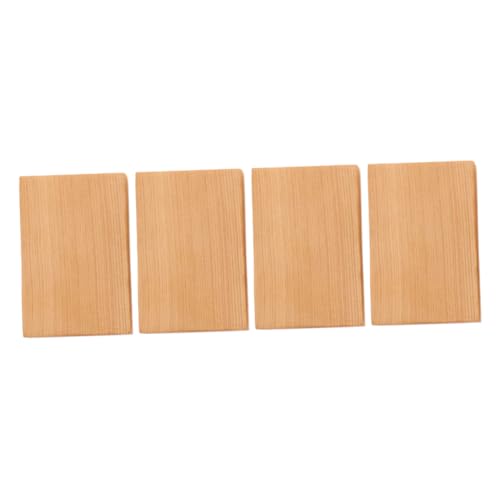 TEHAUX 4 Stück Geschnitztes Holzblockspielzeug Holziges Spielzeug Bausteine für Kinder Handwerk Für Diy-kits Schnitzblöcke Aus Zedernholz Bastelmaterialien Holzblöcke Chinesische Tanne TEHAUX 4 Stück Geschnitztes Holzblockspielzeug Holziges Spielzeug Bausteine für Kinder Handwerk Für Diy-kits Schnitzblöcke Aus Zedernholz Bastelmaterialien Holzblöcke Chinesische Tanne von TEHAUX
