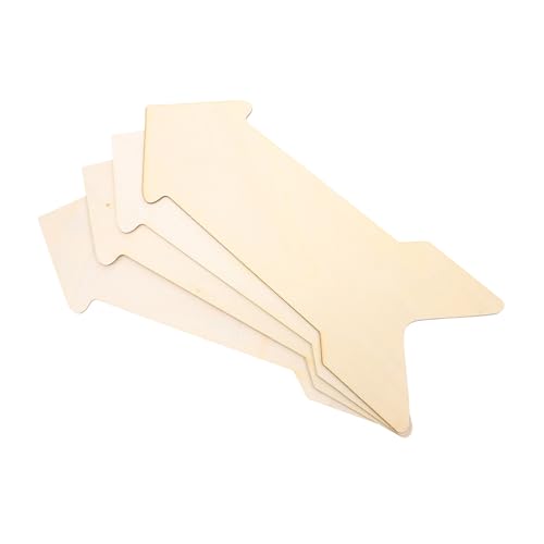 TEHAUX 4 Stück Holz Zuschnitte Unvollendete Holzstücke für Diy Projekte Vielseitige Bastelmaterialien für Dekoration Malerei und Hochzeiten TEHAUX 4 Stück Holz Zuschnitte Unvollendete Holzstücke für Diy Projekte Vielseitige Bastelmaterialien für Dekoration Malerei und Hochzeiten von TEHAUX