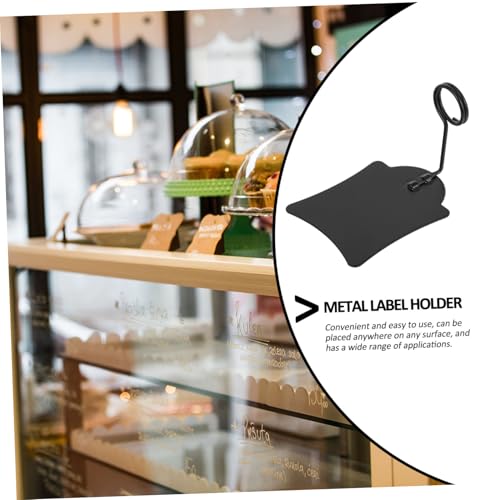 TEHAUX 4 Stück Metall Preisschildhalter Clips mit Stabilem Sockel Rostfrei Vielseitig Einsetzbar für Werbung Preisschilder und Etiketten in Geschäften und Supermärkten TEHAUX 4 Stück Metall Preisschildhalter Clips mit Stabilem Sockel Rostfrei Vielseitig Einsetzbar für Werbung Preisschilder und Etiketten in Geschäften und Supermärkten von TEHAUX