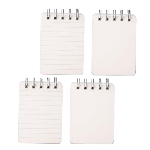 TEHAUX 4 Stück Teiliges Mini Spiralnotizbuch Tragbares Kleines Notizheft mit Stabilem Umschlag Dickes Papier Geeignet für Büro Schule und Alltag für Notizen Skizzen und Terminplanung TEHAUX 4 Stück Teiliges Mini Spiralnotizbuch Tragbares Kleines Notizheft mit Stabilem Umschlag Dickes Papier Geeignet für Büro Schule und Alltag für Notizen Skizzen und Terminplanung von TEHAUX