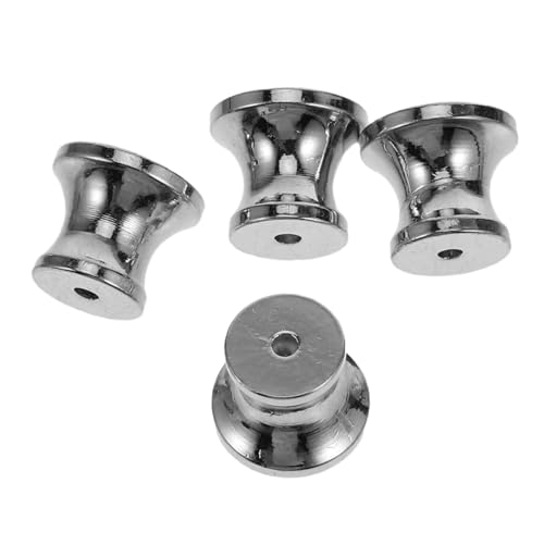 TEHAUX 4 Stück Teiliges Ohrstecker Verschluss mit Rutschfestem Design Komfortable Ohrstecker Rückseiten für Durchbohrte Ohrringe Sicherer Halt und Verstellbare für Frauen von TEHAUX