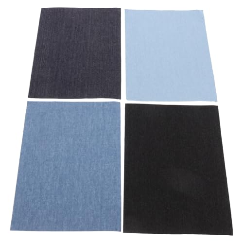 TEHAUX 4 Stück Teiliges Selbstklebende Denim Reparatur Patches Stabile Jeansstoff Flicken für Löcher Vielseitiges Klebe Reparatur Kit für Jeans Jacken Taschen Einfache Anwendung ohne TEHAUX 4 Stück Teiliges Selbstklebende Denim Reparatur Patches Stabile Jeansstoff Flicken für Löcher Vielseitiges Klebe Reparatur Kit für Jeans Jacken Taschen Einfache Anwendung ohne von TEHAUX