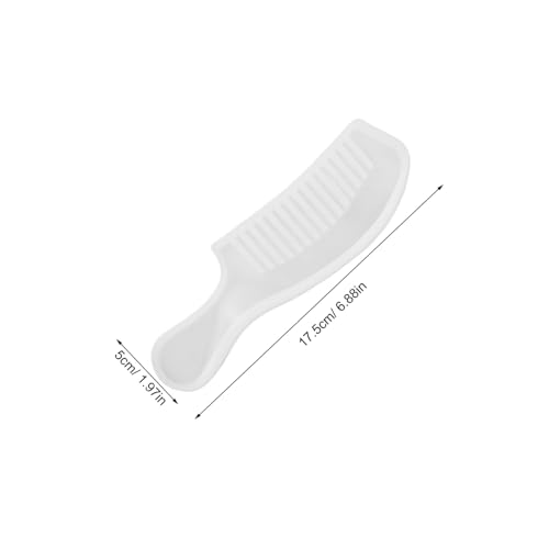 TEHAUX 4 Stück Teiliges Silikonform für Epoxidharz Transparente Resin Gießform für DIY Haarkamm Hitzebeständig Langlebig und Detailgenau für Handgefertigten Schmuck und Bastelprojekte TEHAUX 4 Stück Teiliges Silikonform für Epoxidharz Transparente Resin Gießform für DIY Haarkamm Hitzebeständig Langlebig und Detailgenau für Handgefertigten Schmuck und Bastelprojekte von TEHAUX