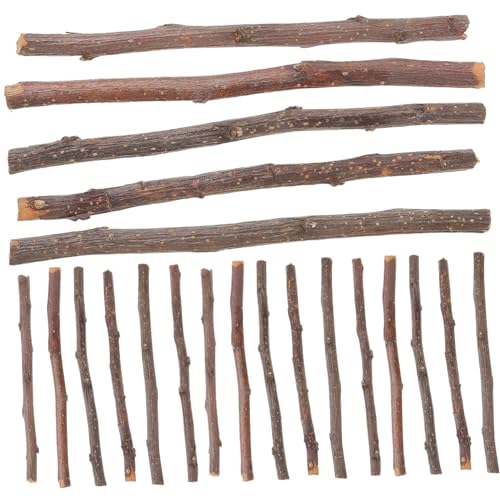 TEHAUX 40 Stück Dekorative Holzstäbchen für Bastelprojekte Diy Holzlog Stäbe Natürlichem Holz für Hochzeiten Partys und Kreative Handwerksarbeiten TEHAUX 40 Stück Dekorative Holzstäbchen für Bastelprojekte Diy Holzlog Stäbe Natürlichem Holz für Hochzeiten Partys und Kreative Handwerksarbeiten von TEHAUX