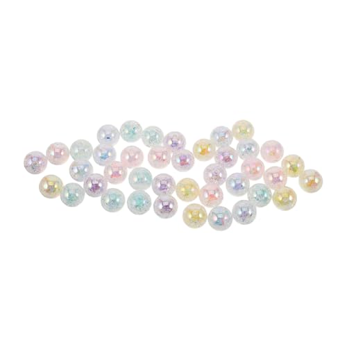 TEHAUX 40 Stück Teiliges Acrylperlen mit Crackle Effekt Bunte DIY Schmuckperlen für Armband und Halskettenherstellung Handgefertigte Bastelperlen für Schlüsselanhänger und Handyketten TEHAUX 40 Stück Teiliges Acrylperlen mit Crackle Effekt Bunte DIY Schmuckperlen für Armband und Halskettenherstellung Handgefertigte Bastelperlen für Schlüsselanhänger und Handyketten von TEHAUX