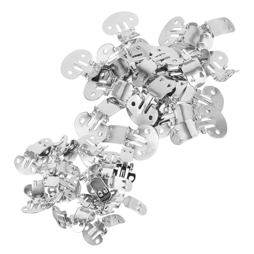 TEHAUX 40 Stück Teiliges Metall Schuhclips Silber Abnehmbare Elastische Damenschuh Befestigungen Flache DIY Schuhschleifen Vielseitige Schmuck Clips für Hochzeits und Alltagsdekoration TEHAUX 40 Stück Teiliges Metall Schuhclips Silber Abnehmbare Elastische Damenschuh Befestigungen Flache DIY Schuhschleifen Vielseitige Schmuck Clips für Hochzeits und Alltagsdekoration von TEHAUX