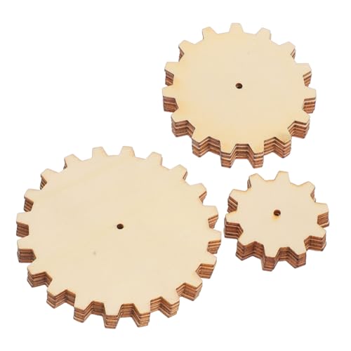 TEHAUX 45 Stück Zahnräder Zahnräder Basteln Holz DIY Scheiben Unlackierte Holzausschnitte Holzhandwerk Unlackierte Malerei Holz Holzzahnrad TEHAUX 45 Stück Zahnräder Zahnräder Basteln Holz DIY Scheiben Unlackierte Holzausschnitte Holzhandwerk Unlackierte Malerei Holz Holzzahnrad von TEHAUX
