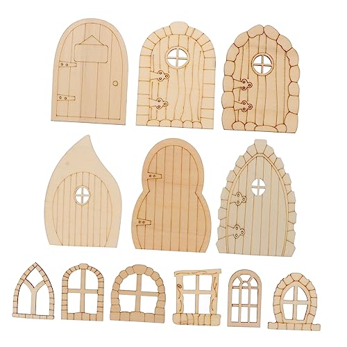 TEHAUX 48 Stück Holzhandwerksscheiben Und Tür Holzig Dekorationen Dein Feengartendekor Gartenfee Abdeckung Feenhaftes Gartenhaus Feengarten Zubehör Malen Für Ausschnitte Diy Liefert TEHAUX 48 Stück Holzhandwerksscheiben Und Tür Holzig Dekorationen Dein Feengartendekor Gartenfee Abdeckung Feenhaftes Gartenhaus Feengarten Zubehör Malen Für Ausschnitte Diy Liefert von TEHAUX