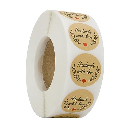 TEHAUX 5 Rollen abdichtende Aufkleber Etikett scheckheft packwürfel hochzeitsbingo Partyzubehör tageb Urlaubsaufkleber Aufkleber zum Backen von Geschenken Kupferplattenaufkleber Yellow TEHAUX 5 Rollen abdichtende Aufkleber Etikett scheckheft packwürfel hochzeitsbingo Partyzubehör tageb Urlaubsaufkleber Aufkleber zum Backen von Geschenken Kupferplattenaufkleber Yellow von TEHAUX