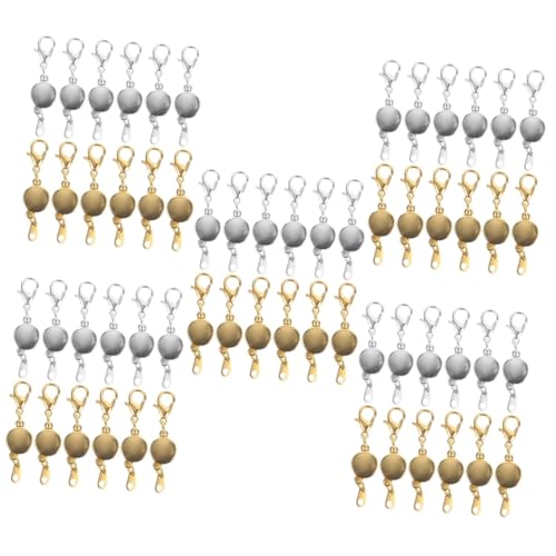 TEHAUX 5 Sätze Armbandverschlüsse Und Verschlüsse Magnetische Schmuckschnalle Endverschluss Verschließbare Magnetverschlüsse Magnetische Schmuckverschlüsse Legierung 12 Stück * 5 TEHAUX 5 Sätze Armbandverschlüsse Und Verschlüsse Magnetische Schmuckschnalle Endverschluss Verschließbare Magnetverschlüsse Magnetische Schmuckverschlüsse Legierung 12 Stück * 5 von TEHAUX