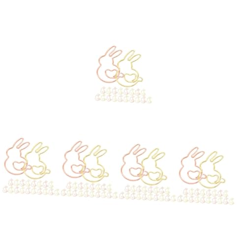 TEHAUX 5 Sätze Cartoon-büroklammer Papier Chip-clips, Taschenclips Mini Cartoon-markierungsclip Kaninchen-büroklammer Klare Fotoclips Herz Büroklammern Wandclips Hund Metall 20 Stück * 5 TEHAUX 5 Sätze Cartoon-büroklammer Papier Chip-clips, Taschenclips Mini Cartoon-markierungsclip Kaninchen-büroklammer Klare Fotoclips Herz Büroklammern Wandclips Hund Metall 20 Stück * 5 von TEHAUX