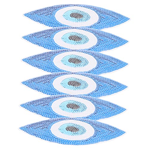 TEHAUX 5 Sätze Gestickte Augen Patches Dekorative Aufnäher Für Diy Projekte Aufbügelbare Flicken Für Kleidung Jacken Taschen Und Hüte Zubehör Für Gestaltung 6 Stücke * 5 TEHAUX 5 Sätze Gestickte Augen Patches Dekorative Aufnäher Für Diy Projekte Aufbügelbare Flicken Für Kleidung Jacken Taschen Und Hüte Zubehör Für Gestaltung 6 Stücke * 5 von TEHAUX