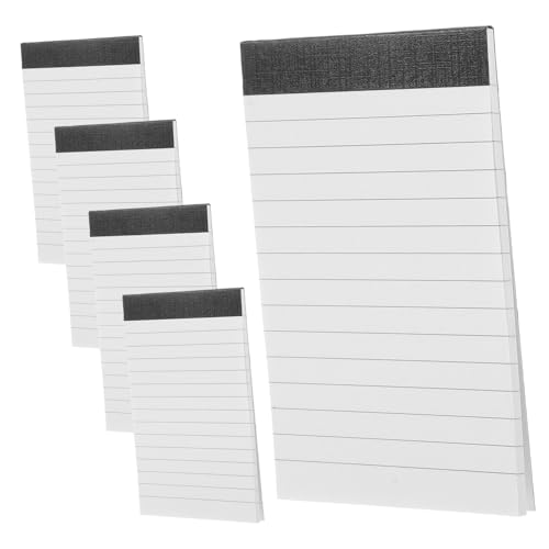 TEHAUX 5 Stück Kleine Liniert College Legal Pads Notizblöcke mit Stabilem Kartonrücken Vielseitige Schreibpads für Büro Schule und Alltag Nachfüllpapier für Notizen und Erinnerungen TEHAUX 5 Stück Kleine Liniert College Legal Pads Notizblöcke mit Stabilem Kartonrücken Vielseitige Schreibpads für Büro Schule und Alltag Nachfüllpapier für Notizen und Erinnerungen von TEHAUX