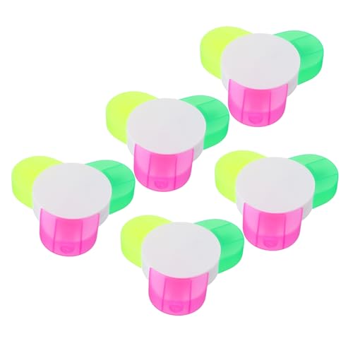 TEHAUX 5 Stück Teiliges Blütenblätter Textmarker Farben Fluoreszierende Stifte Tragbare Marker für Notizen und Kreative Projekte für Schule und Büro TEHAUX 5 Stück Teiliges Blütenblätter Textmarker Farben Fluoreszierende Stifte Tragbare Marker für Notizen und Kreative Projekte für Schule und Büro von TEHAUX