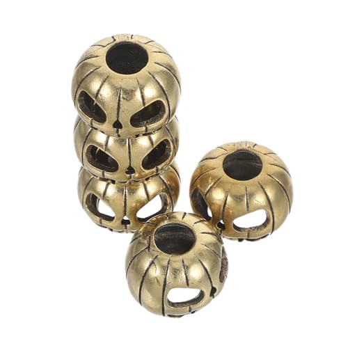 TEHAUX 5 Stück Teiliges Retro-halloween Kürbis Anhänger aus Messing Vintage Pumpkin Charms für DIY Armbänder Schlüsselanhänger und Schmuckzubehör Handgefertigte Bastelperlen für Kreative TEHAUX 5 Stück Teiliges Retro-halloween Kürbis Anhänger aus Messing Vintage Pumpkin Charms für DIY Armbänder Schlüsselanhänger und Schmuckzubehör Handgefertigte Bastelperlen für Kreative von TEHAUX