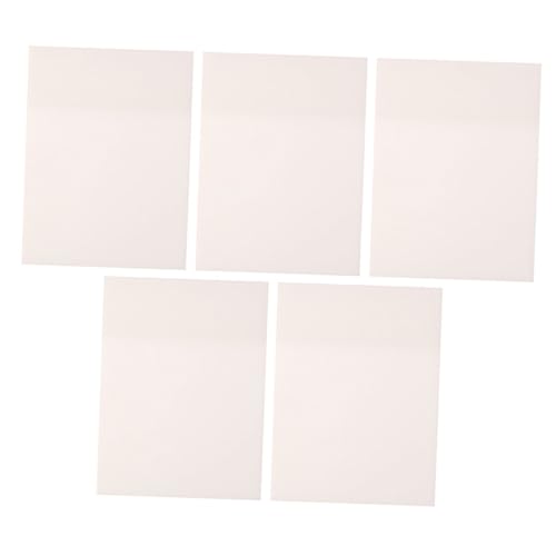 TEHAUX 5 Stück Wasserdichte Selbstklebende Memo sticker Transparent Kleine Notizzettel für Büro Schule Zuhause Leichte Farbige Message Reminder mit Sauberen Kanten Praktisches TEHAUX 5 Stück Wasserdichte Selbstklebende Memo sticker Transparent Kleine Notizzettel für Büro Schule Zuhause Leichte Farbige Message Reminder mit Sauberen Kanten Praktisches von TEHAUX