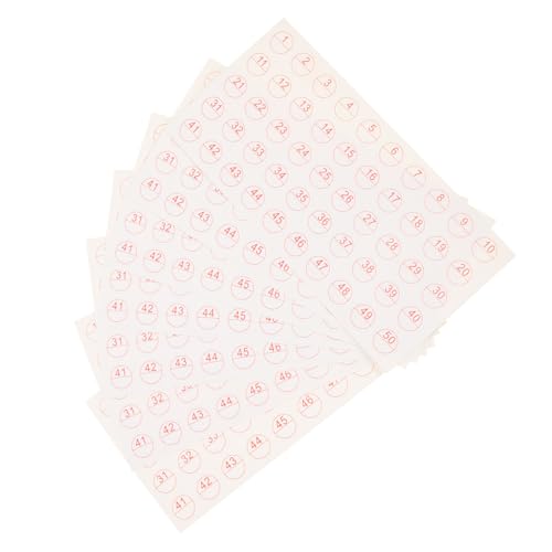 TEHAUX 50 Blatt Selbstklebende Etiketten Aufkleber Klassifizierungsaufkleber DIY Labels für Haushalt Büro Vorratsdosen ohne Kleberückstände Einfache Anwendung TEHAUX 50 Blatt Selbstklebende Etiketten Aufkleber Klassifizierungsaufkleber DIY Labels für Haushalt Büro Vorratsdosen ohne Kleberückstände Einfache Anwendung von TEHAUX