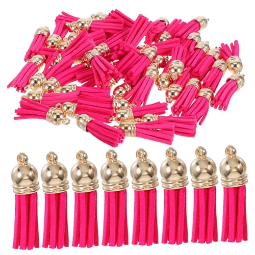 TEHAUX 50 Stück Bunte Quasten Anhänger aus Kunstleder für DIY Schmuck Basteln Taschenanhänger Schlüsselanhänger Charms für Handtaschen Schmuck Accessoires TEHAUX 50 Stück Bunte Quasten Anhänger aus Kunstleder für DIY Schmuck Basteln Taschenanhänger Schlüsselanhänger Charms für Handtaschen Schmuck Accessoires von TEHAUX