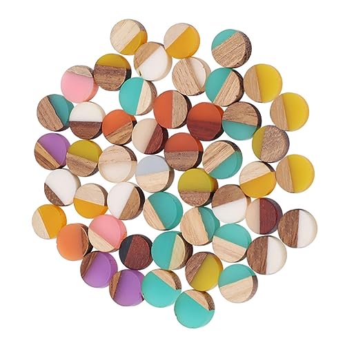 TEHAUX 50 Stück Harzholzfurnier Zange Bausatz Charme Post Tonperlen-armband-set Halskette Bretter Edelsteine Zubehör Foto -lockpendentant Beiträge Cabochons Furniere Draht Münze Makramee TEHAUX 50 Stück Harzholzfurnier Zange Bausatz Charme Post Tonperlen-armband-set Halskette Bretter Edelsteine Zubehör Foto -lockpendentant Beiträge Cabochons Furniere Draht Münze Makramee von TEHAUX