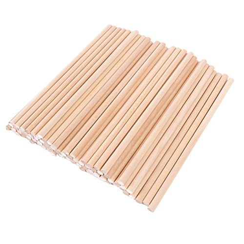 TEHAUX 50 Stück Holz Rhythmusstäbe für Percussion Instrumente Sicher und Langlebig für Musikalische Bildung und Kreative Entwicklung von TEHAUX