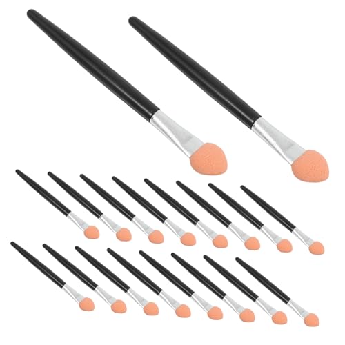 TEHAUX 50 Stück Kleine Schwamm Pinsel für Malerei Vielseitige Mini Applikatoren für Präzises Farbvermischen Geeignet für DIY Bastelprojekte und Detailliertes Farbauftrag Langlebig und von TEHAUX