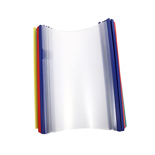 TEHAUX 50 Stück Mappe rod Aktenordner Stange Ordner für die Schule transparente Aktenordner Schiene aktentasche gestängetasche ordnee Dateiordner-Organizer klare Ordner Plastik Colorful TEHAUX 50 Stück Mappe rod Aktenordner Stange Ordner für die Schule transparente Aktenordner Schiene aktentasche gestängetasche ordnee Dateiordner-Organizer klare Ordner Plastik Colorful von TEHAUX