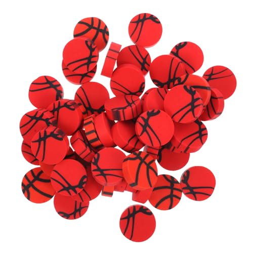 TEHAUX 50 Stück Mini Sportbälle Radiergummis Lustige Tragbare Radierer für Belohnung oder Partygeschenk Bunte Niedliche Designs aus Tpr TEHAUX 50 Stück Mini Sportbälle Radiergummis Lustige Tragbare Radierer für Belohnung oder Partygeschenk Bunte Niedliche Designs aus Tpr von TEHAUX