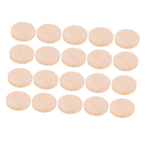 TEHAUX 50 Stück Runde Holzscheiben Naturbelassene DIY Holzscheiben für Bastelprojekte Dekoration und Lernmaterialien Umweltfreundlich Robust TEHAUX 50 Stück Runde Holzscheiben Naturbelassene DIY Holzscheiben für Bastelprojekte Dekoration und Lernmaterialien Umweltfreundlich Robust von TEHAUX