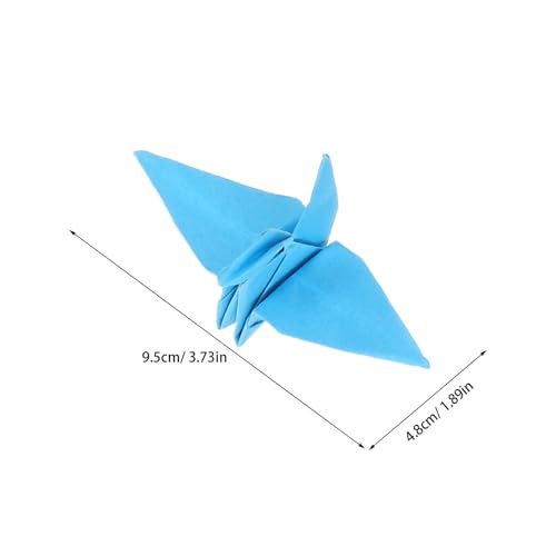 TEHAUX 50 Stück Teiliges Origami Papier Kraniche Handgefaltet Leichte Dekoration für Hochzeit Romantische Party accessoires als Foto requisiten und Schnelle Feierdeko TEHAUX 50 Stück Teiliges Origami Papier Kraniche Handgefaltet Leichte Dekoration für Hochzeit Romantische Party accessoires als Foto requisiten und Schnelle Feierdeko von TEHAUX