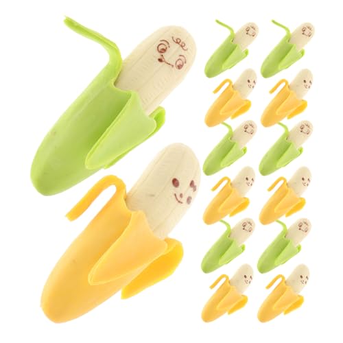 TEHAUX 50 Stück Tragbare Kawaii Bananen Radiergummis Bunte Mini Radiergummis für Schüler Multifunktionale Leicht und Handlich TEHAUX 50 Stück Tragbare Kawaii Bananen Radiergummis Bunte Mini Radiergummis für Schüler Multifunktionale Leicht und Handlich von TEHAUX