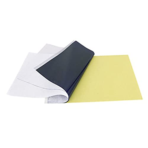 TEHAUX 50 Stück Transferpapier für Thermische Schablonen Wiederverwendbare Transferblätter für Künstler und Bastler Kompatibel mit Kopiermaschinen Schützt Hände und Kleidung TEHAUX 50 Stück Transferpapier für Thermische Schablonen Wiederverwendbare Transferblätter für Künstler und Bastler Kompatibel mit Kopiermaschinen Schützt Hände und Kleidung von TEHAUX