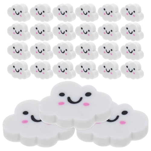 TEHAUX 50 Stück Wolkenradierer Lustige Radiergummis, Großpackung Mini-radiergummis Für Mini-radierer Halloween Radiergummis Masse Kindergäuer Halloween Goodies Für Weiß von TEHAUX
