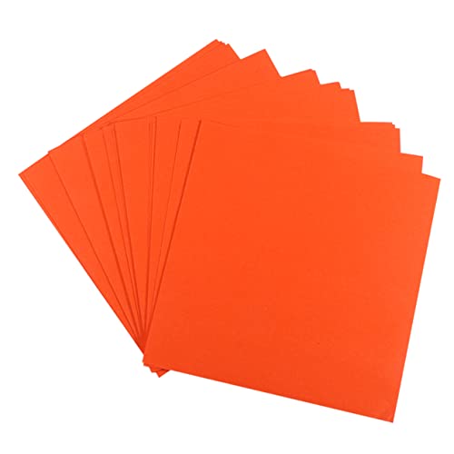TEHAUX 500 Stück Origami Papier Orange Quadratisch Doppelseitig Farbiges Bastelpapier DIY Bastelset für Kindergarten Falten Handarbeitsspielzeug TEHAUX 500 Stück Origami Papier Orange Quadratisch Doppelseitig Farbiges Bastelpapier DIY Bastelset für Kindergarten Falten Handarbeitsspielzeug von TEHAUX