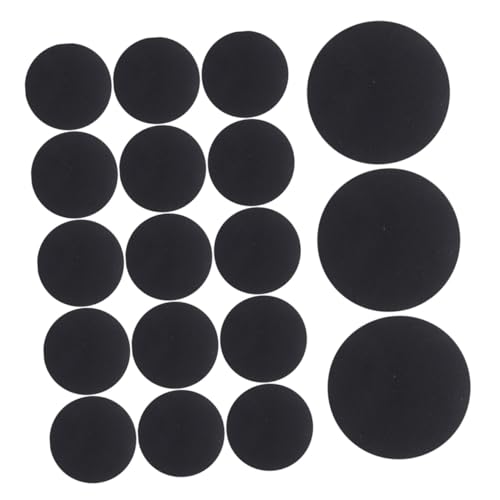 TEHAUX 500 Stück Selbstklebende Filzkreise Schwarz mit Starkem Haftkleber Weiche Filzaufkleber für DIY Nähprojekte Bastelarbeiten und Kleidung Dekoration Runde Filz Pads für Vielseitigen TEHAUX 500 Stück Selbstklebende Filzkreise Schwarz mit Starkem Haftkleber Weiche Filzaufkleber für DIY Nähprojekte Bastelarbeiten und Kleidung Dekoration Runde Filz Pads für Vielseitigen von TEHAUX