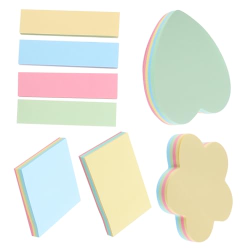 TEHAUX 500 Stück Selbstklebende Notizaufkleber Bunte Haftnotizen für Büro und Zuhause für To Do Listen und Notizen Stark Haftend und Wiederverwendbar Design aus Papier TEHAUX 500 Stück Selbstklebende Notizaufkleber Bunte Haftnotizen für Büro und Zuhause für To Do Listen und Notizen Stark Haftend und Wiederverwendbar Design aus Papier von TEHAUX