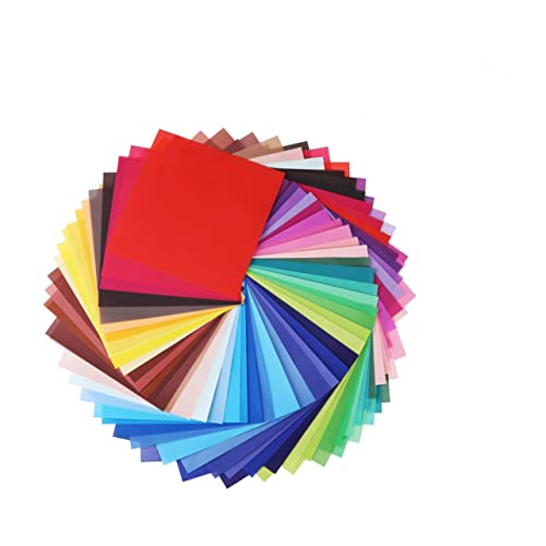 TEHAUX 50Blätter Origami Papier Einseitig Lebhaften Farben Quadratisches Bastelpapier Für Origami Und Bastelprojekte TEHAUX 50Blätter Origami Papier Einseitig Lebhaften Farben Quadratisches Bastelpapier Für Origami Und Bastelprojekte von TEHAUX