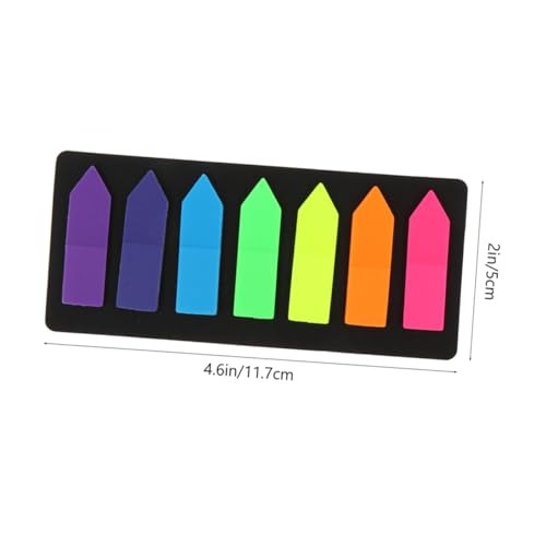 TEHAUX 6 Sätze Farbige Haftnotizen mit Doppelseitiger Klebefläche Reißbare Marker Indexaufkleber Selbstklebende Memo Pads für Büro Schule und Bücher Langlebig und Haftend TEHAUX 6 Sätze Farbige Haftnotizen mit Doppelseitiger Klebefläche Reißbare Marker Indexaufkleber Selbstklebende Memo Pads für Büro Schule und Bücher Langlebig und Haftend von TEHAUX